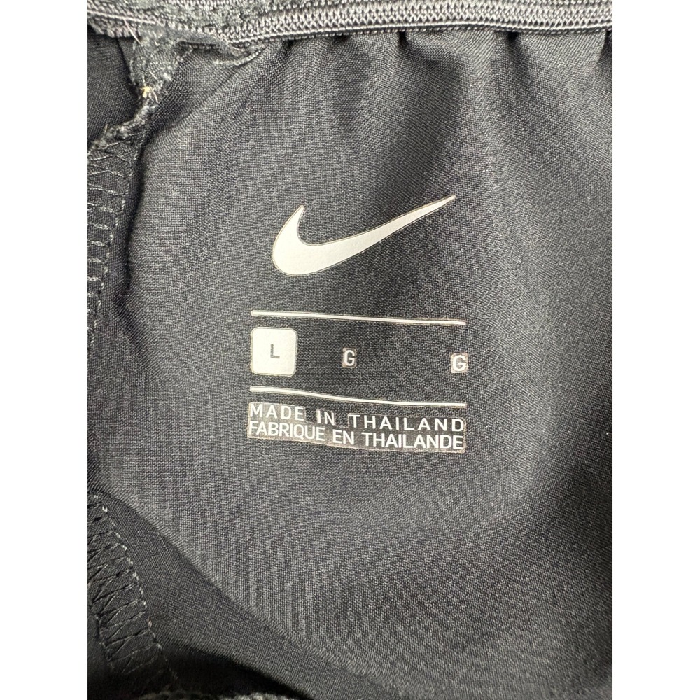 Nike Dri-FIT Mens Large Gray Athletic Track Pants Zip Ankle Running Joggers - Picture 3 of 12